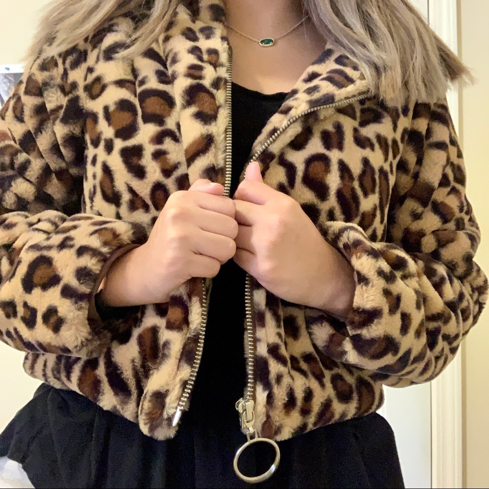 Cheetah Print Jacket